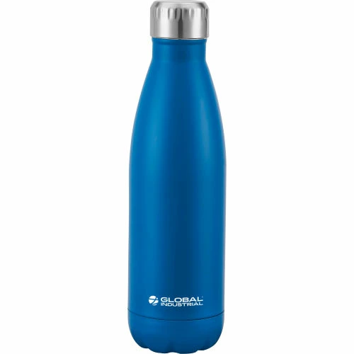 Cheap ๐ Global Industrial Double Wall Stainless Water Bottle, Blue, 17 Oz. ๐ 1 Cheap ๐ Global Industrial Double Wall Stainless Water Bottle, Blue, 17 Oz. ๐