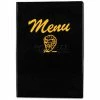 Promo 😉 Alegacy 103B - Menu Cover, Black 🔥