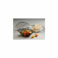 Wholesale ✨ American Metalcraft FRUB18 - Birdnest Basket, 9" x 6" x 3"H,Oval 🤩