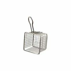 Deals ⌛ American Metalcraft FRYS443 - Tabletop Serving Fry Basket, 4" Square x 3"H 🥰