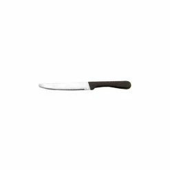Deals 🤩 American Metalcraft KNF2 - Steak Knife, 9", Rounded Tip, Black Plastic Handle 🎁