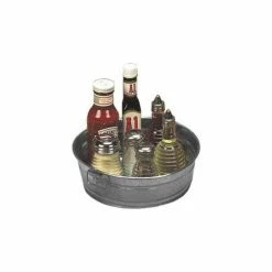Flash Sale 🥰 American Metalcraft MTUB10 - Tub, 10" x 3", Side Handles, Galvanized Tin 🎁