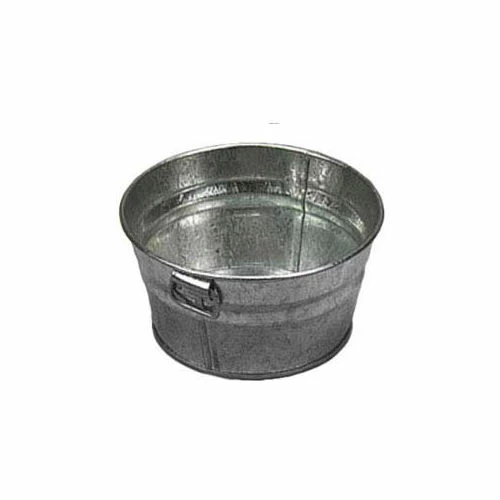 Coupon ๐ American Metalcraft MTUB63 - Tub, 6" x 3", Side Handles, Galvanized Tin ๐ 1 Coupon ๐ American Metalcraft MTUB63 - Tub, 6" x 3", Side Handles, Galvanized Tin ๐