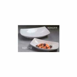 Deals ✨ American Metalcraft SQVL914 - Prestige Bowl, 48 Oz, 14 x 9 x 3-1/4, Ceramic, White ❤️