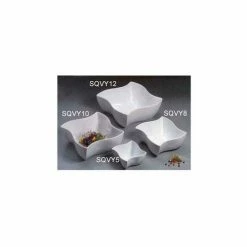 Hot Sale ❤️ American Metalcraft SQVY8 - Squavy Bowl, 76 Oz., 8-1/2" Diameter, Porcelain, White 🛒
