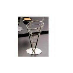 Buy 🌟 American Metalcraft SS59 - Ironworks Basket, 1-Cone Basket, 5" Dia., x 9"H, Conical 🔥