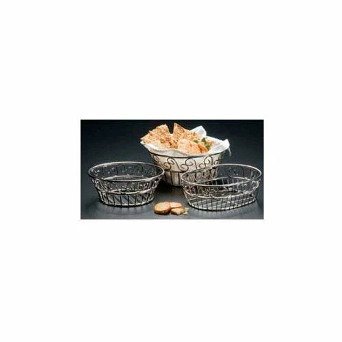 Promo ๐ American Metalcraft SSLB94 - Bread Basket, 9" Dia., Round, Scroll Design ๐ 1 Promo ๐ American Metalcraft SSLB94 - Bread Basket, 9" Dia., Round, Scroll Design ๐