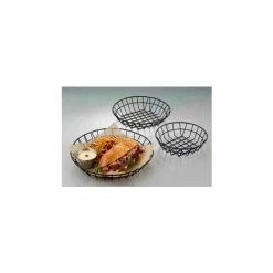 Cheapest ⭐ American Metalcraft WIB80 - Basket, 8" Dia. x 2"H, Wire, Black ⭐