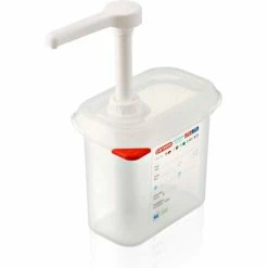 Cheap ⌛ Araven Sauce Dispenser 1/9 Size 1.6Qt Translucent - Pkg Qty 3 💯