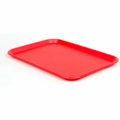 Best Pirce 🎉 Araven Serving Tray 13-3/4 X 10-5/8" Red - Pkg Qty 12 ❤️