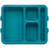 Cheap ⌛ Cambro 9114CW414 - Tray 4 Compartment Deep, Teal - Pkg Qty 24 😀