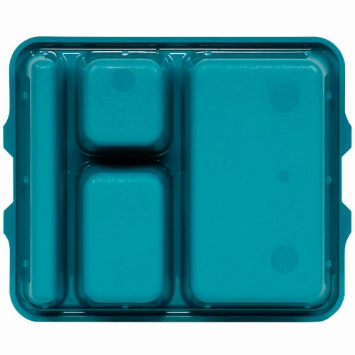 Outlet 💯 Cambro 9114CP414 - Tray 4compartment 9 x 11, Teal - Pkg Qty 24 ❤️ 2 Outlet 💯 Cambro 9114CP414 - Tray 4compartment 9 x 11, Teal - Pkg Qty 24 ❤️ - Image 2