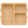 Best Pirce 🧨 Cambro 9113CW133 - Tray 3 Compartment Deep, Beige - Pkg Qty 24 👏