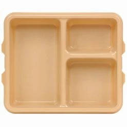 Best Pirce 🧨 Cambro 9113CW133 - Tray 3 Compartment Deep, Beige - Pkg Qty 24 👏