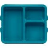 Coupon ✔️ Cambro 9113CW414 - Tray 3 Compartment Deep, Teal - Pkg Qty 24 ⭐