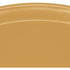 Best Sale 🌟 Cambro 1950514 - Camtray 19.5" Round Low, Earthen Gold - Pkg Qty 12 🎉 -Serveware & Tableware Sales Store B64091 02 1