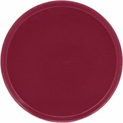 Outlet 🔔 Cambro 1600522 - Camtray 16" Round, Burgundy Wine - Pkg Qty 12 🥰