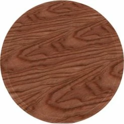 Best deal 👏 Cambro 1550304 - Camtray 15.5" Round Low, Country Oak - Pkg Qty 12 ✔️