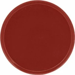 Budget ⭐ Cambro 1950501 - Camtray 19.5" Round Low, Real Rust - Pkg Qty 12 💯