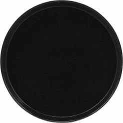 New ✔️ Cambro 1600110 - Camtray 16" Round, Black - Pkg Qty 12 🧨