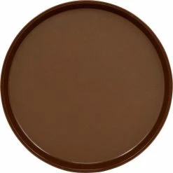Hot Sale ⭐ Cambro PT1100167 - Tray Polytread 11" Round, Brown - Pkg Qty 12 💯