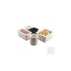 Wholesale 👏 Cambro 26CF148 - ColdFest Food Pan, 1/2 Size, 6" Deep, Stackable, White, NSF ⌛