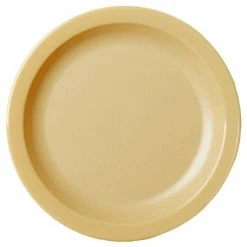 Best Pirce 👍 Cambro 65CWNR133 - Plate Narrow Rim, 6 1/2", Beige - Pkg Qty 48 🤩