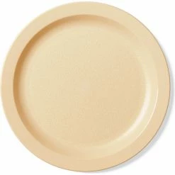 Outlet 😉 Cambro 9CWNR148 - Plate Narrow Rim, 9", White - Pkg Qty 48 😀