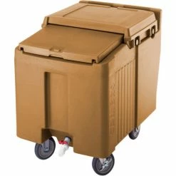 Cheapest 😉 Cambro ICS125L157 - Ice Caddies, Beige, 125 Lbs. Cap., 2 Swivel, 2 locking 👏
