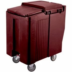 Hot Sale ✨ Cambro ICS125T131 - Ice Caddy, Dark Brown, 125 Lbs. Cap., Tall ✨