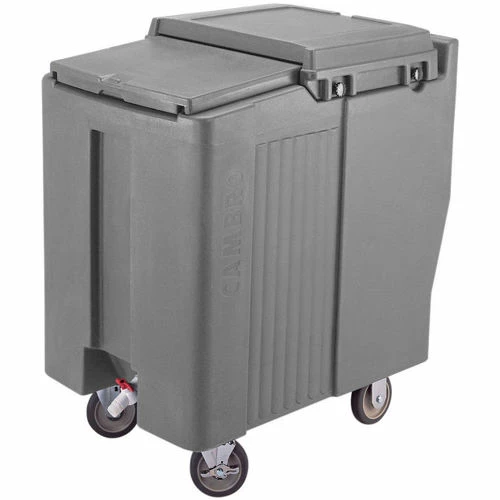 Outlet 🔥 Cambro ICS125T191 - Ice Caddy, Granite Gray, 125 Lbs. Cap., Tall 🥰 1 Outlet 🔥 Cambro ICS125T191 - Ice Caddy, Granite Gray, 125 Lbs. Cap., Tall 🥰