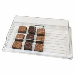 Best Sale 🤩 Cambro RD1220CW135 - Display Cake Cover Rectangular 12x20, Clear 😀