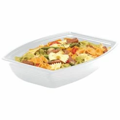 Buy 💯 Cambro RSB1014CW135 - Bowl Ribbed Camwear Rectangular 10" x 14", Clear - Pkg Qty 4 🔥