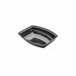 Best Sale 🌟 Cambro RSB1419CW110 - Bowl Ribbed Camwear Rectangular 14 x 19, Black - Pkg Qty 4 😀