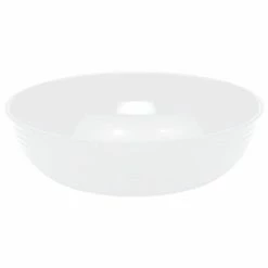 Deals 🧨 Cambro RSB18CW148 - Bowl Ribbed Camwear Round 18", White - Pkg Qty 4 🛒