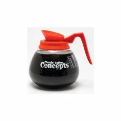 Hot Sale 😍 Classic Coffee Concepts Classic Coffee Connections 27100 -12-Cup Glass Commercial Decanter, Decaf - Pkg Qty 3 ❤️