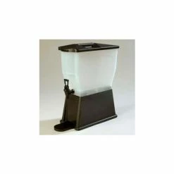 Hot Sale 👏 Carlisle 1085003 - Trimline Premium Beverage Server, 3 Gallon, Rectangular, Black 🎁