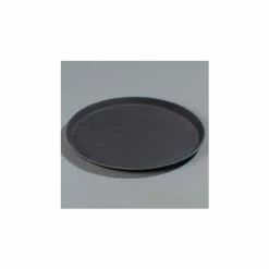 Budget ⭐ Carlisle 1400GL004 - Griplite® Round Tray 14-5/8" x 3/4", Black - Pkg Qty 12 ✨