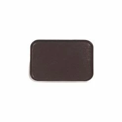 Deals ❤️ Carlisle 1612FG004 - Glasteel™ Solid Rectangular Tray 16-3/8", 12", 3/4", Black - Pkg Qty 12 🎉
