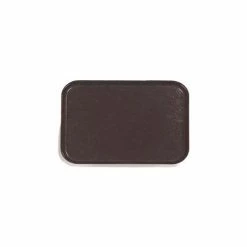 Promo ❤️ Carlisle 1814FG004 - Glasteel™ Solid Rectangular Tray 18", 14", 3/4", Black - Pkg Qty 12 ✔️