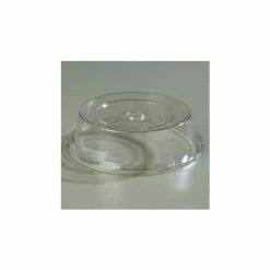 Discount 🎉 Carlisle 190007 - Polycarbonate Plate Cover 8-11/16" To 9-1/8", Clear - Pkg Qty 12 🌟