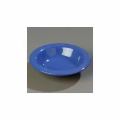 Flash Sale 😉 Carlisle 3304014 - Sierrus™ Rimmed Bowl 6", Ocean Blue - Pkg Qty 48 😍