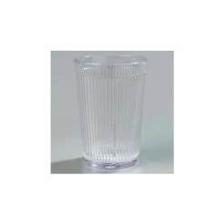Cheap 🛒 Carlisle 400807 - Crystalon® Stack-All® SAN Tumbler 8.3 Oz., Clear, Ribbed Texture - Pkg Qty 48 💯
