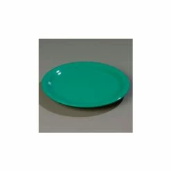 Brand new ✨ Carlisle 4300409 - Durus® Narrow Rim Dinner Plate 9-1/16" x 29/32", Green - Pkg Qty 24 ✔️