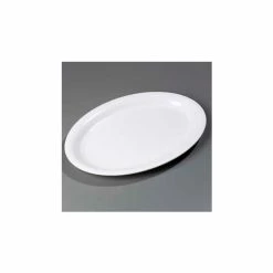 Outlet ⌛ Carlisle 4384002 - Catering Platter 21" x 15", White - Pkg Qty 6 😍