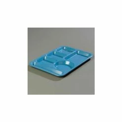 Deals 🧨 Carlisle 4398192 - Left-Hand Heavy Weight 6-Compartment Tray, Sandshade - Pkg Qty 12 ⌛