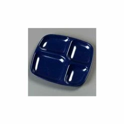 Top 10 🔥 Carlisle 4398635 - 4-Compartment Server Tray 10-5/16", 9-19/32", 27/32", Cafe Blue - Pkg Qty 36 🤩