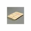 Wholesale 👏 Carlisle 4398825 - Right-Hand Heavy Weight Compartment Tray, Tan - Pkg Qty 12 🤩