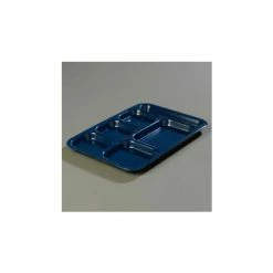 Best Pirce 😉 Carlisle 4398835 - Right-Hand Heavy Weight Compartment Tray, Cafe Blue - Pkg Qty 12 🎁