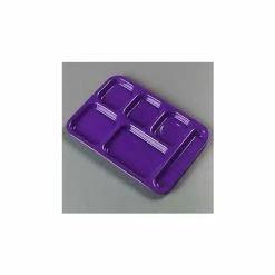 Discount ⭐ Carlisle 4398887 - Right-Hand Heavy Weight Compartment Tray, Purple - Pkg Qty 12 🔥